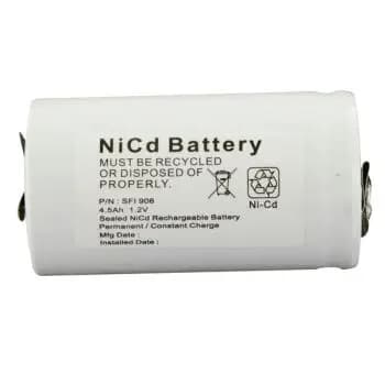 BEG NiCd battery with soldering tags 1.2/4 Ah (30039)
