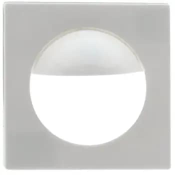 BEG Indoor 180 55x55 pure white glossy central plate (39222)