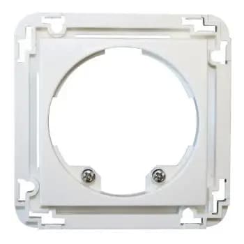 BEG Indoor140 45x45 pure white glossy central plate (38946)