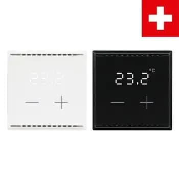 Elsner Cala KNX T 101 CH white RAL9010 room temperature controller (70981)