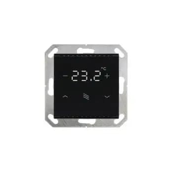 Elsner Cala KNX T 201 Sunblind black RAL9005 room temperature controller (70992)
