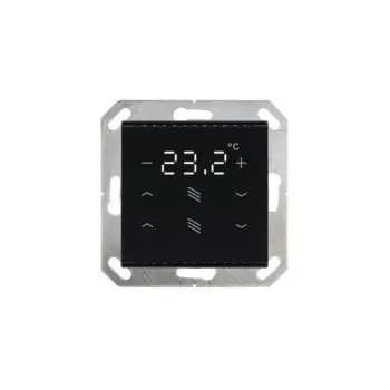 Elsner Cala KNX T 202 Sunblind Black RAL9005 Room Temperature Controller (71052)
