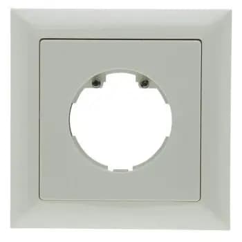 BEG Indoor 140-L cream-white glossy IP20 cover (94344)