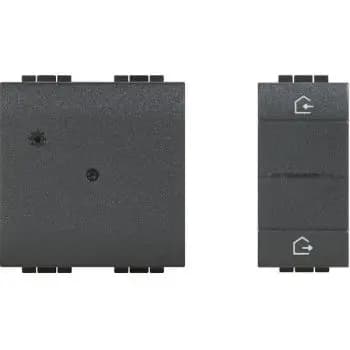 Bticino 1-module Masterswitch LivingLight anthracite Gateway (L4510C)