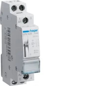 Hager EPN526 2S 48V AC 16A remote switch (EPN526)