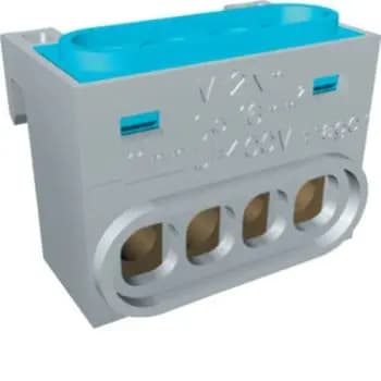 Hager GZ04N 1x4 IP2X blue N terminal (GZ04N)