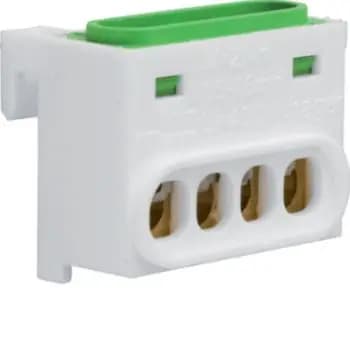 Hager GZ04E 1x4 IP2X green-yellow PE terminal (GZ04E)