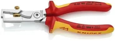 Knipex 13 66 180 Cable shears with wire stripper (13 66 180)