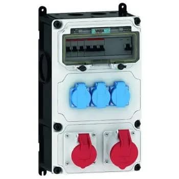 Bals Variabox L IP44 enclosure: high-quality socket combination (89091)