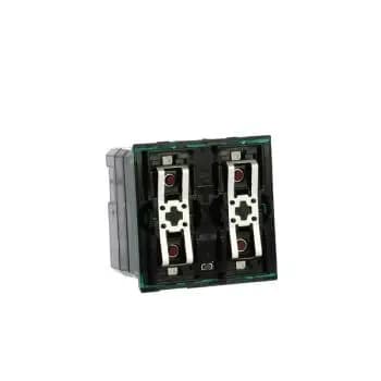 Bticino flush-mounted 2-channel actuator (successor to H4671M2) AXOLUTE switching actuator (H4672M2)