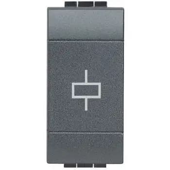 Bticino 1-pole changeover relay 24 V AC anthracite (L4330/24)