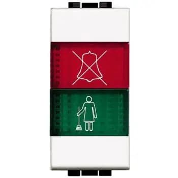 Bticino red/green Do Not Disturb/Room Free indicator light (N4373H)