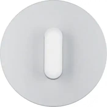 Berker 1001207400, cover plate with knob, R.Classic, aluminium pw