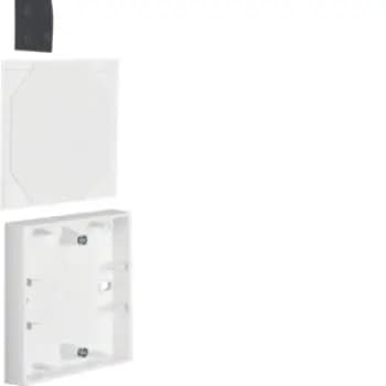Berker 10079909, surface-mounted housing, 1-gang, flat, S.1 pw