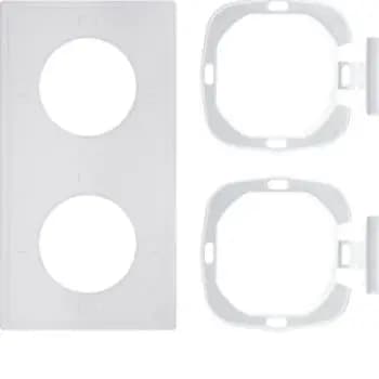 Berker 10108902, S.1 sealing set IP44 with 2-gang flange