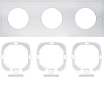 Berker 10108903, S.1 sealing set IP44 with 3-gang flange