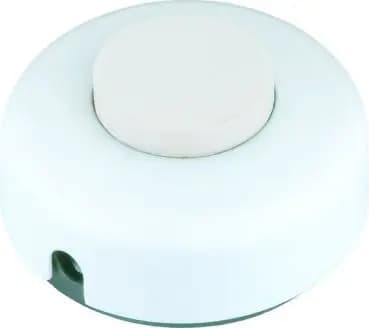 Bachmann 924.059 1-pole white/white foot-operated intermediate switch (924.059)