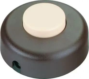 Bachmann 924.060 1-pole brown/brown foot-operated intermediate switch (924.060)