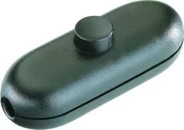 Bachmann 924.024 1-pole black/black intermediate switch (924.024)