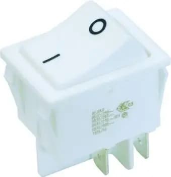 Bachmann 924.094 2-pole white/white rocker switch (924.094)