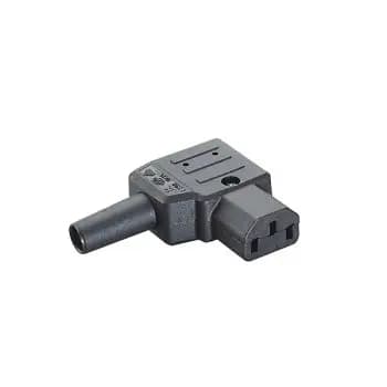 Bachmann 915.173 70° IEC appliance socket (915.173)
