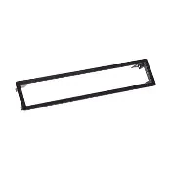 Bachmann Power Frame 6-way black RAL 9005 mounting frame (915.006)
