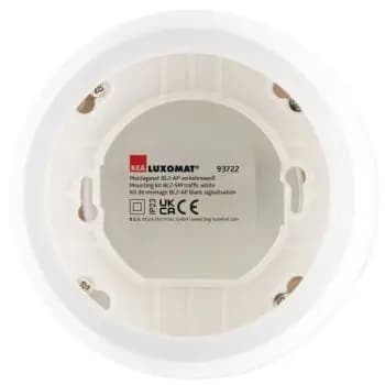 B.E.G. BL2-AP traffic white mounting kit (93722)