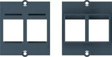 Bachmann frame for 2 Keystone modules (917.000)