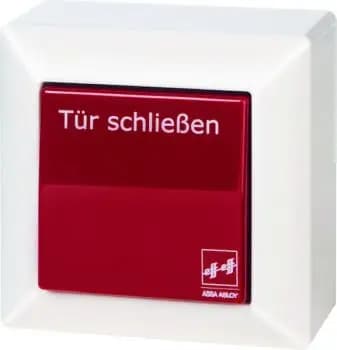 Assa 1316-10 with label "Close door" surface-mounted break pushbutton (1316-10------00)