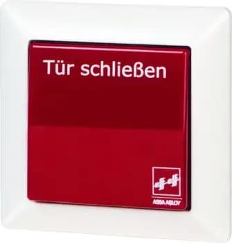 Assa 1317-10 with legend "Close door" flush-mounted break-contact pushbutton (1317-10------00)