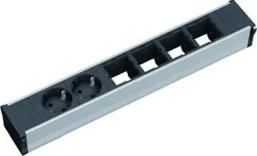 Bachmann 912.005 2x SCHUKO 4x ABD socket unit (912.005)