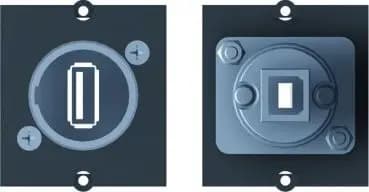 Bachmann 917.018 1x USB 2.0 A/B BCM-8 frame (917.018)