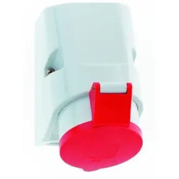 Bals 110451 16A 5-pole 400V IP44 double-clamp wall socket (110451)