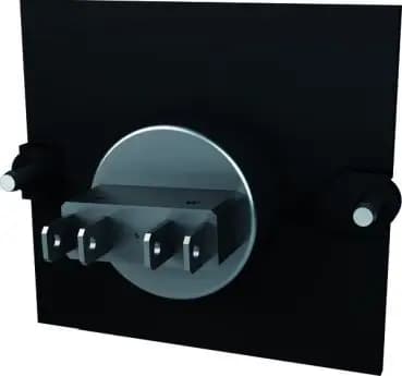 Bachmann 917.046 1x push-button stainless steel unlit frame (917.046)