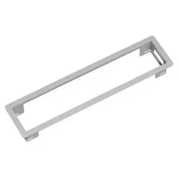 Bachmann 317.006 4-gang silver-gray flush-mount frame (317.006)