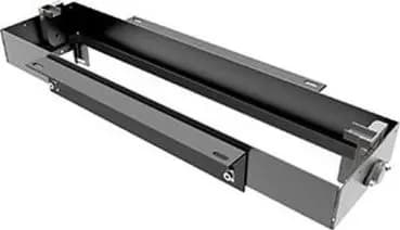 Bachmann 925.101 8-gang black mounting frame (925.101)
