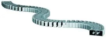 Bachmann 930.021 Flex II silver cable snake (930.021)