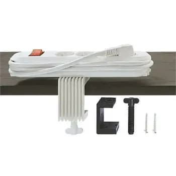 Bachmann 919.273 white screw mounting bracket (919.273)