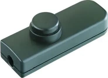 Bachmann 924.054 black/black pull-cord intermediate switch (924.054)