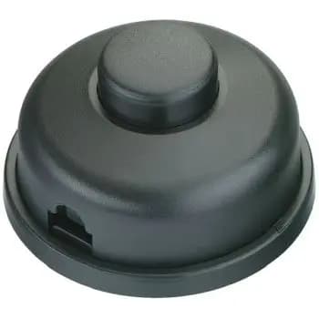 Bachmann 924.062 1-pole black/black foot-operated intermediate switch (924.062)