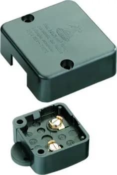 Bachmann 924.103 Series 5120, black recessed pushbutton (924.103)