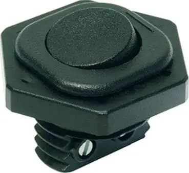 Bachmann 924.132 Ser 8014 single-pole rocker switch, black/black (924.132)