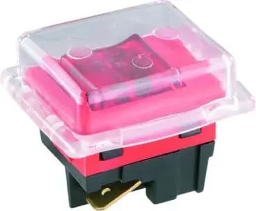 Bachmann 924.136 2-pole red/red rocker switch (924.136)