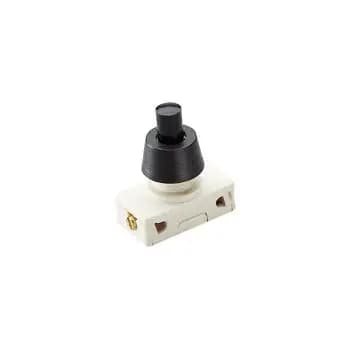 Bachmann 924.138 1-pole, black push-button switch (924.138)