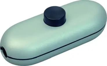 Bachmann 924.260 1-pole titanium/black pull-cord intermediate switch (924.260)