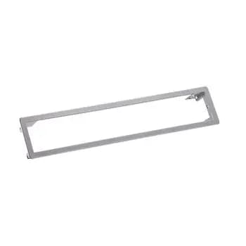 Bachmann Power Frame 6-gang silver-grey RAL9006 mounting frame (317.007)